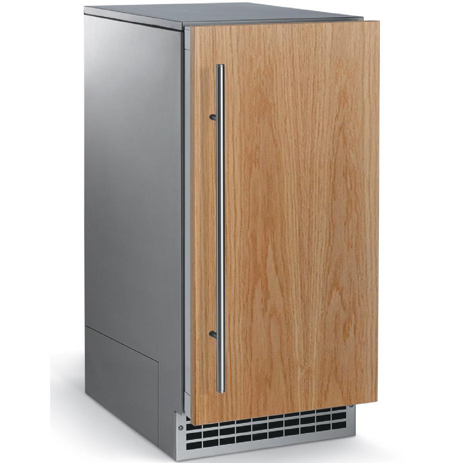 Scotsman Brilliance 80 Lb. Ice Maker With Gravity Drain - Custom Panel / Stainless Cabinet - SCN60GA1SU