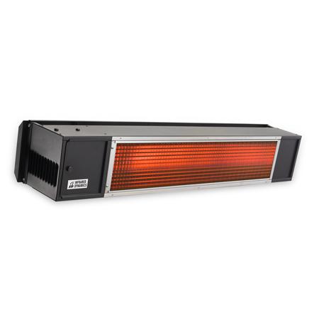 Sunpak 48-Inch 25,000 BTU Natural Gas Infrared Patio Heater - Black - S25 B-NG