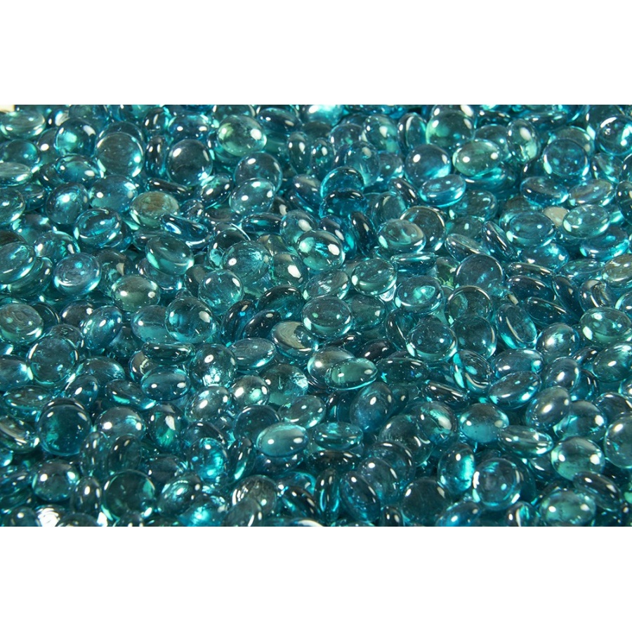 Tempered Fire Glass Gems - More Colors