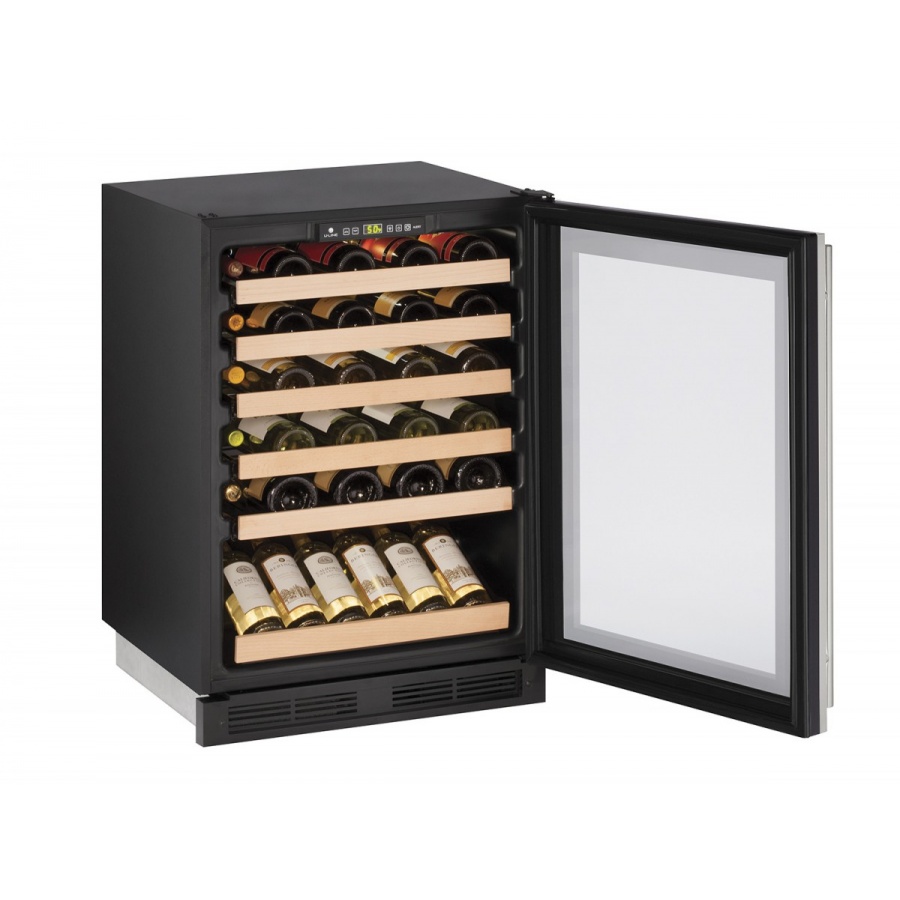 U-Line 1000 Series 24-Inch 48 Bottle Built-In Wine Captain - Panel Ready - U-1224WCINT-00B